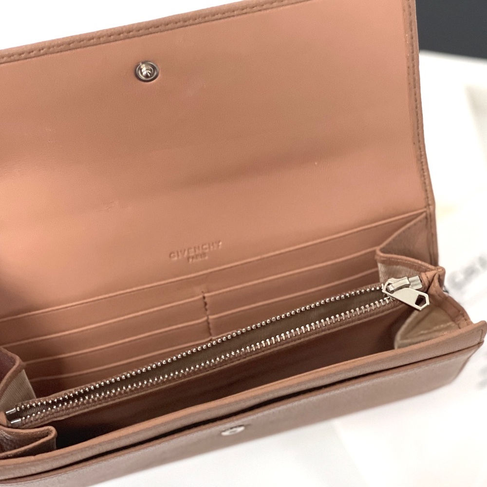 Givenchy Old Pink Pandora Long Portef Rabat Expedition wallet